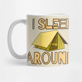 Camping t-shirt designs Mug